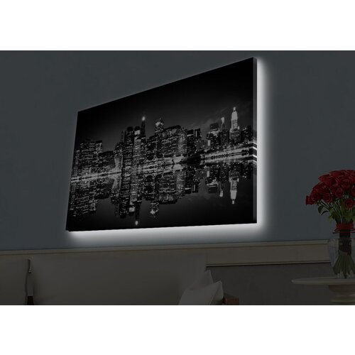 Wallity Slika sa LED osvetljenjem 4570HDACT-081, 45x70 cm Cene