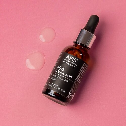 Apis Natural Cosmetics Professional 40% Ferulic Acid zaglađujući eksfolijacijski serum 30 ml Slike