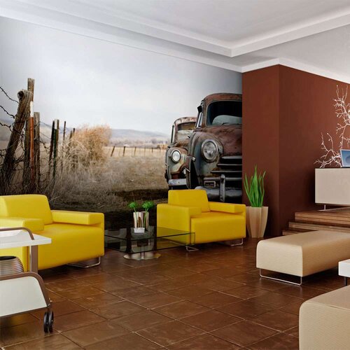  Tapeta - Two old American cars 400x309 Slike