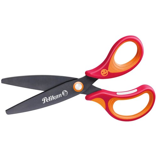 Pelikan Škarje Griffix z ergonomskim ročajem D 15 cm, rdeče Cene