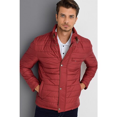 Dewberry M8644 MEN'S COAT-BURGUNDY Cijene