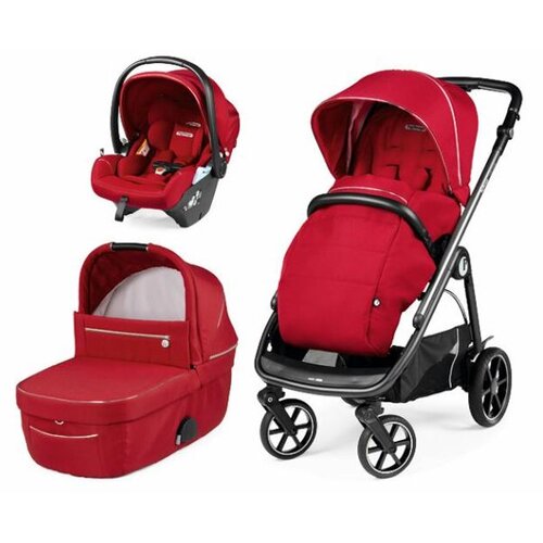Peg Perego dječja kolica 3u1 Veloce Lounge Red Shine Cijene
