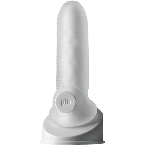PerfectFIT Fat Boy Micro Ribbed - ovojnica penisa (15 cm) - mliječno bijela Cijene