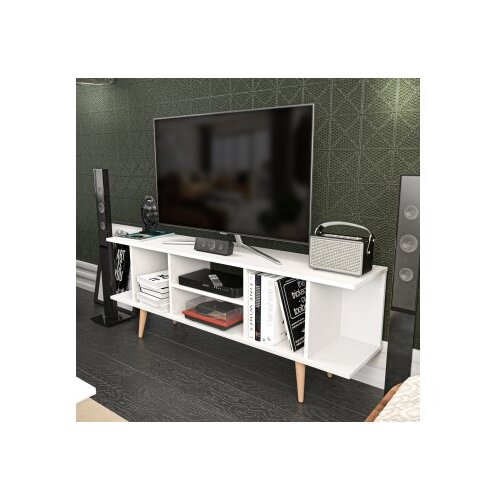 Hanah home tv polica akya white Slike