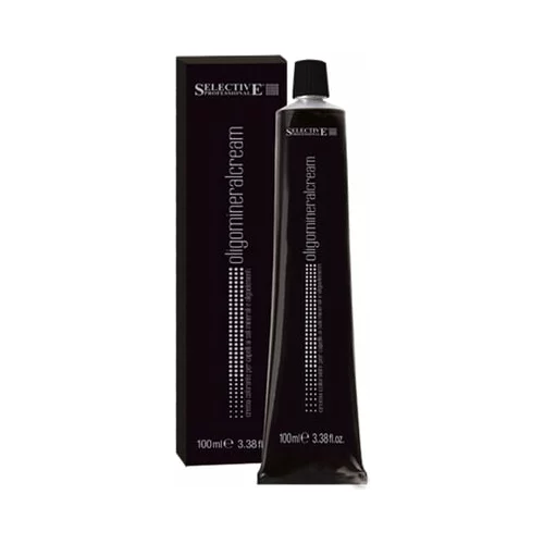 Selective Professional oligomineralna kremna barva za lase - 1,00 črna