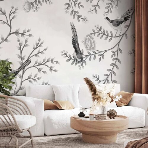  Foto tapeta - Birds in the Garden - Third Variant 500x350 Cene