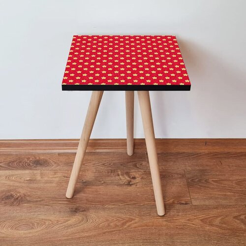 Hanah home Club sto Shp337, 35x42x35 cm, Crveni Cene