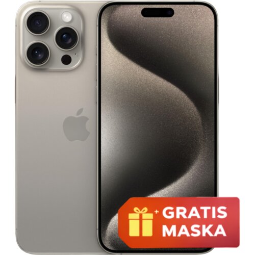 Apple iphone 15 pro max 256GB silver refurbished Cene