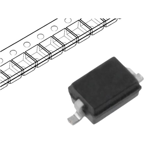  Dioda Zener 0.2 W 22V BZT52C22S 7-F Cijene
