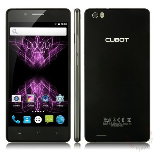 Cubot X16 Black mobilni telefon Slike