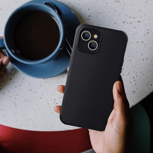 Nillkin Super Frosted Shield Pro - iPhone 14 Plus -crna Slike