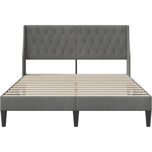  Krevetna konstrukcija Tamno siva 140 x 190 cm Bar&amp;scaron;un Slike