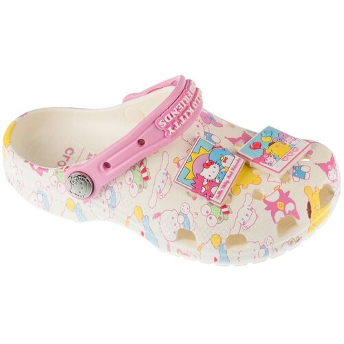 Crocs Nogavice Classic Hello Kitty Clog K Bela Slike