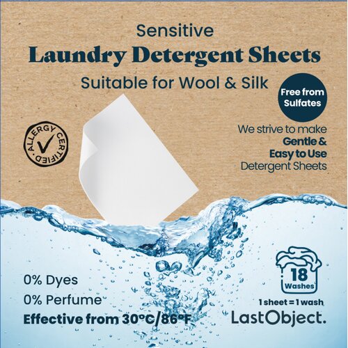 LastObject Laundry Detergent Sheets Sensitive - 18 komada Cijene