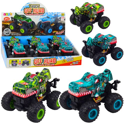  Terenski auto za igru s motivom dinosaura - boju biramo nasumično Cene