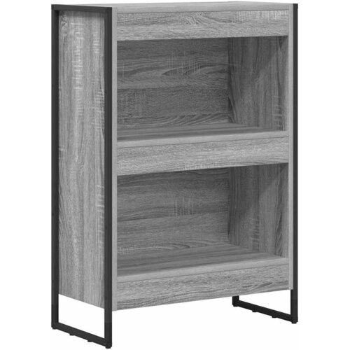 vidaXL Knjigovni omar Siva Sonoma 60 x 30 x 86,5 cm Konstruiran les, (5000201611) Cene