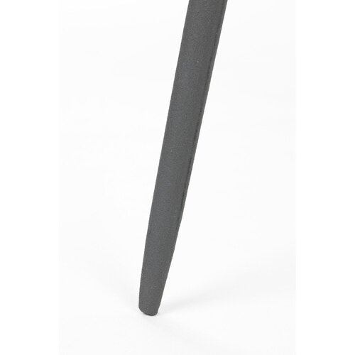 White Label Okrogla stranska mizica z marmorno mizno plo&amp;scaron;čo &amp;oslash; 33 cm Karrara &amp;ndash; Slike
