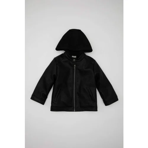 Defacto Baby Boy Water Repellent Hooded Coat