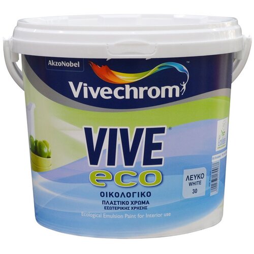 VIVECHROM Emulziona boja za zidove 3l, White Vive Eco Cene
