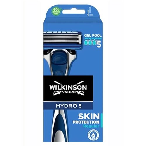Wilkinson Brijač Hydro 5, Tamnoplavi Slike