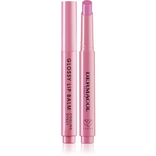 Dermacol Glossy Lip Balm negovalni sijaj za ustnice s hladilnim učinkom di&amp;scaron;ave 06 Blackberry 2.2 g Slike