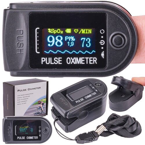  Naprstni pulzni oksimeter in merilnik srčnega utripa LCD Cene
