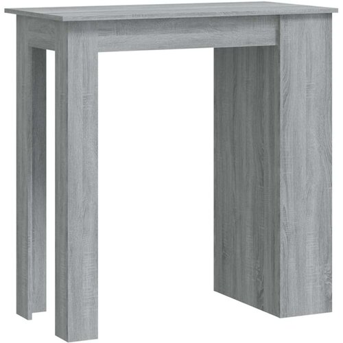VidaXL Barski stol sa stalkom boja hrasta 102 x 50 x 103,5 cm iverica Slike