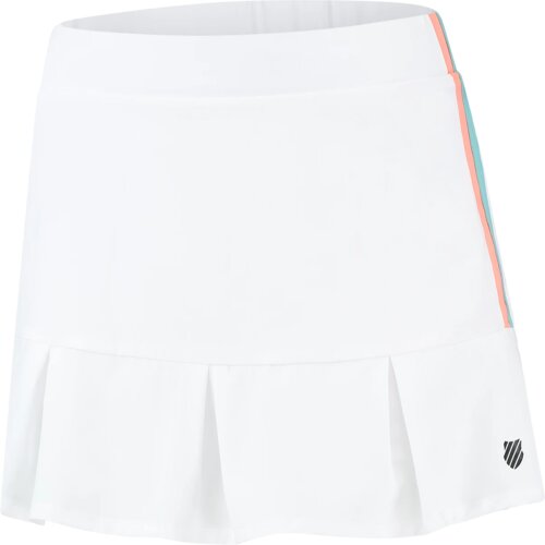 K-Swiss Women's Hypercourt Pleated Skirt 3 White L Slike