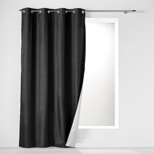 Douceur d int&amp;eacute;rieur Crna termo izolacijska zavjesa 140x260 cm Icemount &amp;ndash; Slike