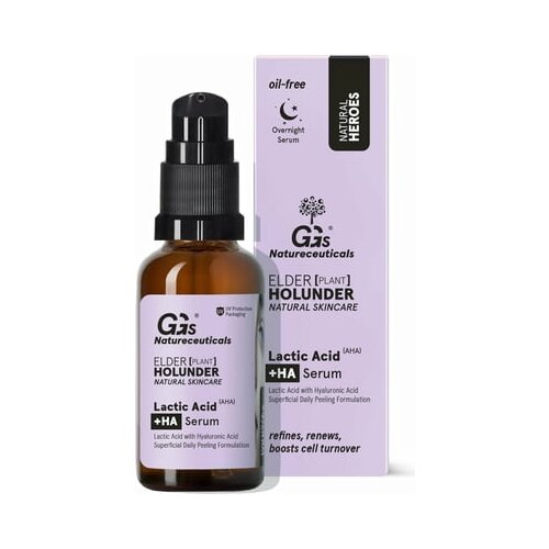 GG's True Organics Lactic Acid +HA Serum Cene