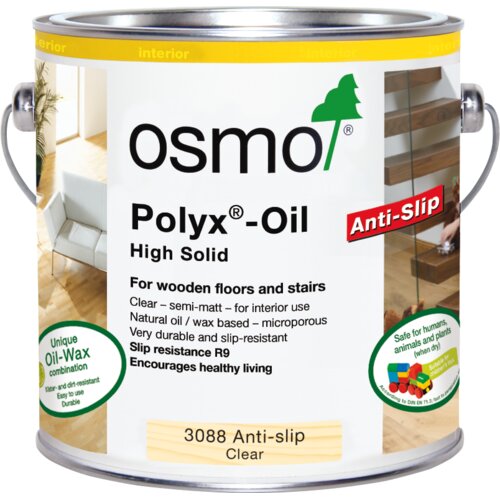OSMO Tvrdo vo&scaron;tano ulje za drvo, Otporno na klizanje, 2.5l, Polumat, 3088 Cene