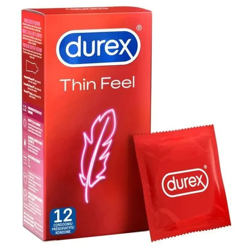 Durex Kondomi Thin Feel, 12 kom