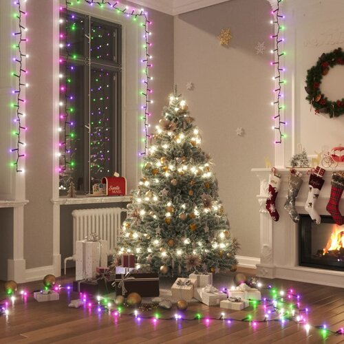 vidaXL kompaktna LED veriga 2000 pastelno večbarvnih LED diod 20 m PVC Cene