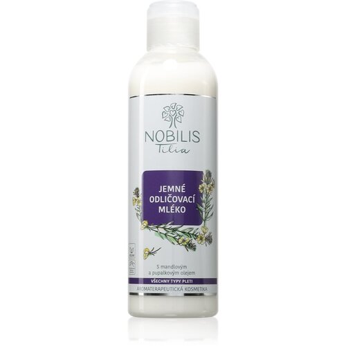 Nobilis Tilia Jemn&amp;eacute; Odličovac&amp;iacute; Ml&amp;eacute;ko mleko za odstranjevanje ličil s hranilnim učinkom 200 ml Slike