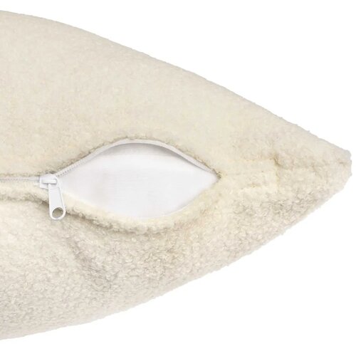  Presvlaka za jastuk 2 pcs HEERLEN Krem 40 x 80 cm Boucl&amp;eacute; - Krem 40 x 80 cm 2 Slike