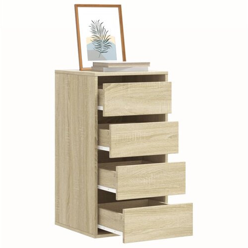 Furnova Kotni predalnik sonoma hrast 40x41x76 cm inženirski les, (21950624) Slike