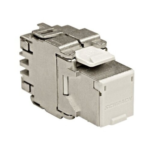 Schrack HSEMRJ6GWT Cat6/RJ45/10Gb Modul Slike