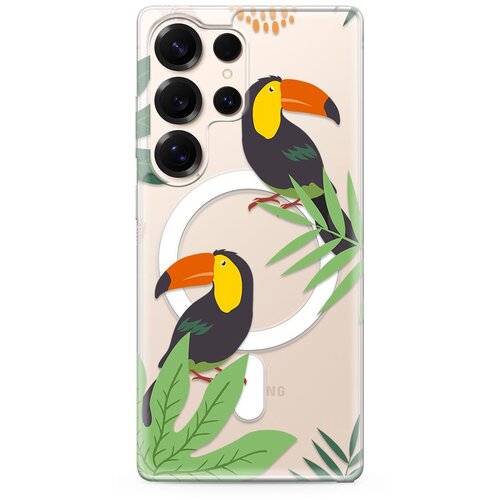  maska silikonska print magsafe za samsung S938B galaxy S25 ultra 5G/ jungle Slike