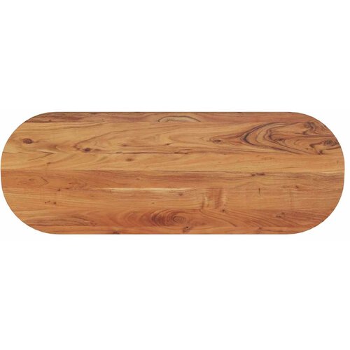 Stolna ploča 140x50x2,5 cm ovalna od masivnog drva bagrema Cijene