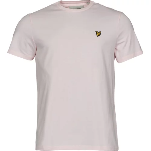 Lyle & Scott plain t-shirt ružičasta