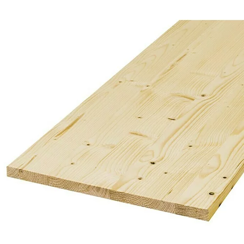 EXCLUSIVHOLZ Masivna drvena lijepljena ploča (Smreka/jela, 2.000 x 600 x 18 mm)