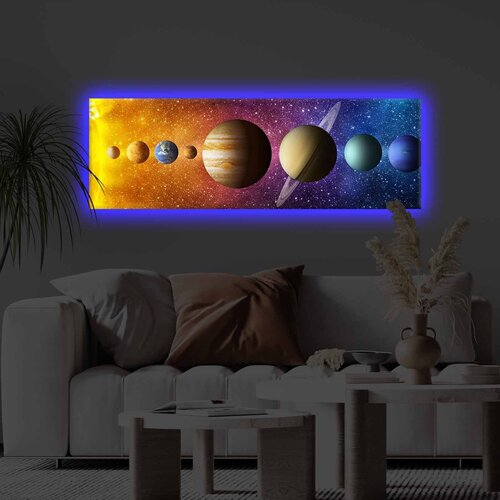  Slika na platnu sa LED osvetljenjem 30x90cm Cene