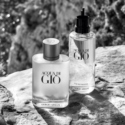 Armani Acqua di Gi&amp;ograve; toaletna voda nadomestno polnilo za mo&amp;scaron;ke 150 ml Slike