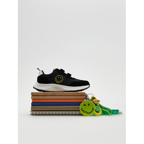 Reserved Tenisice Smiley - crno Cene