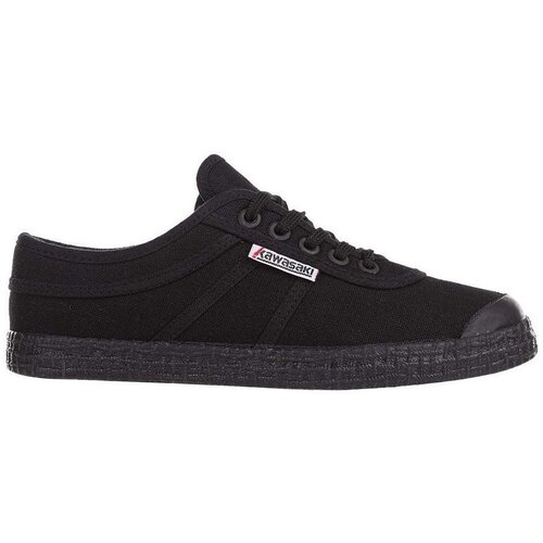 Kawasaki Original Teddy Canvas Shoe K204501 1001S Black Solid Crna Slike