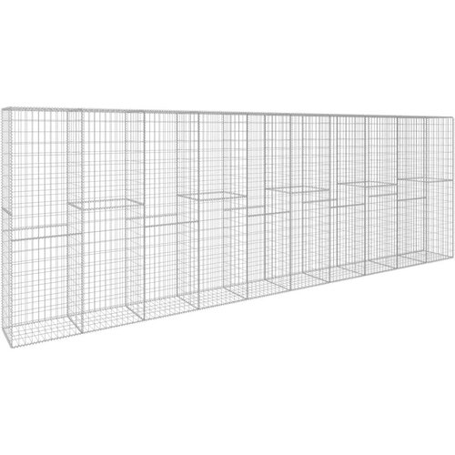  Gabionski zid s poklopcem od pocinčanog čelika 600x50x200 cm Cijene