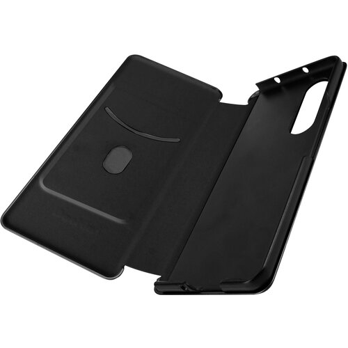 AVIZAR Ovitek Samsung Z Fold 3 z zavihkom za držalo za kartico z zapestnim pa&scaron;ckom, crna z ogljikovim ucinkom, (20718245) Cene