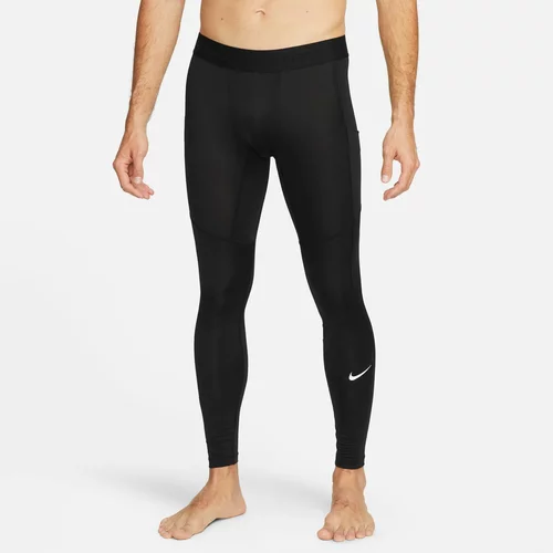 Nike Sportske hlače 'Pro' crna / bijela