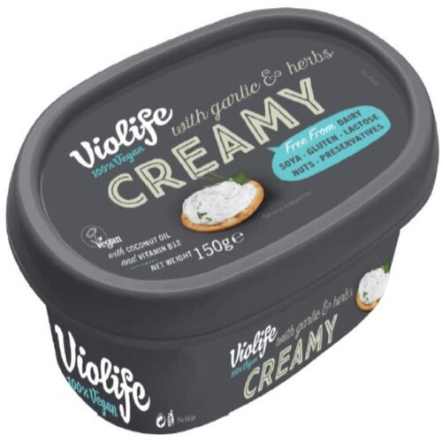 Viofast VIOLIFE biljni namaz beli luk i začini 150g Slike