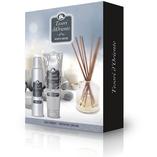  Tesori Di Oriente white musk poklon set (deo sprej 150ml + gel za Cene
